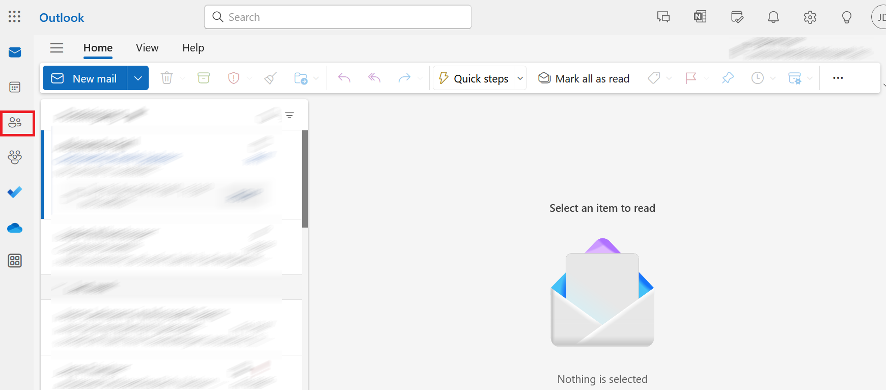 Outlook on the web: Inbox Image: Outlook on the web: Inbox