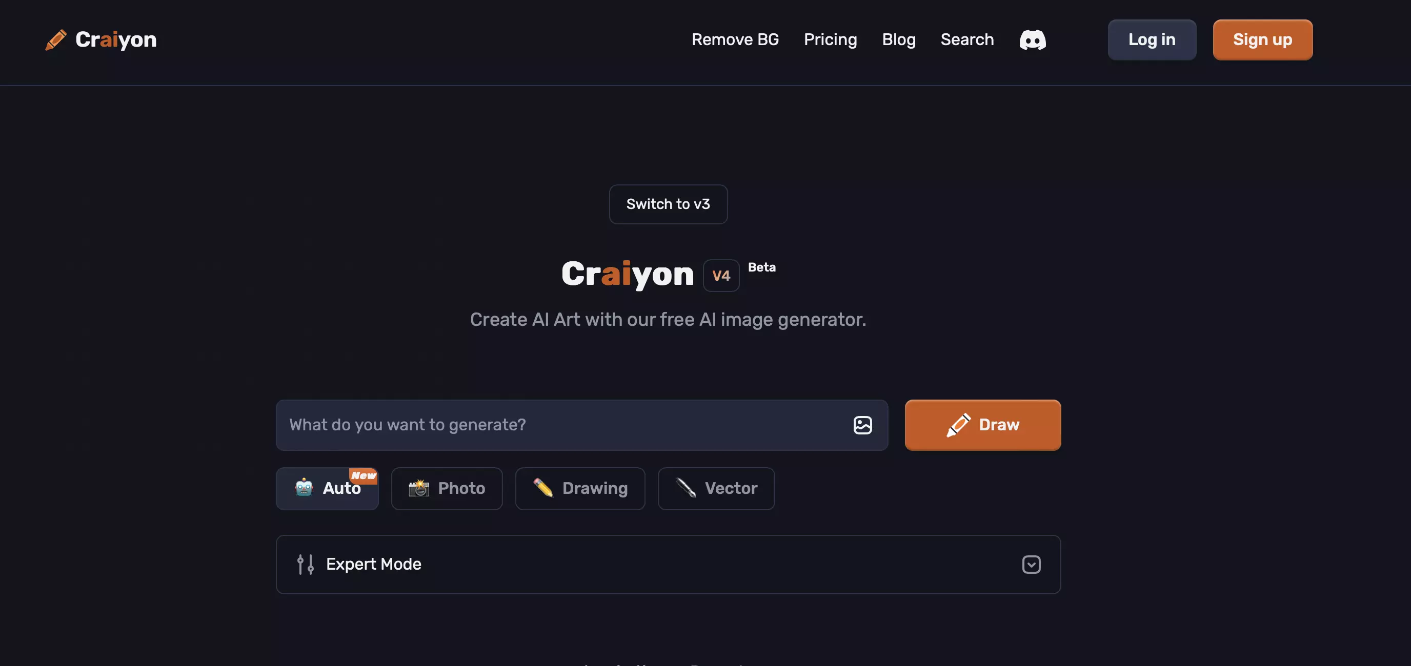 Image: Craiyon website