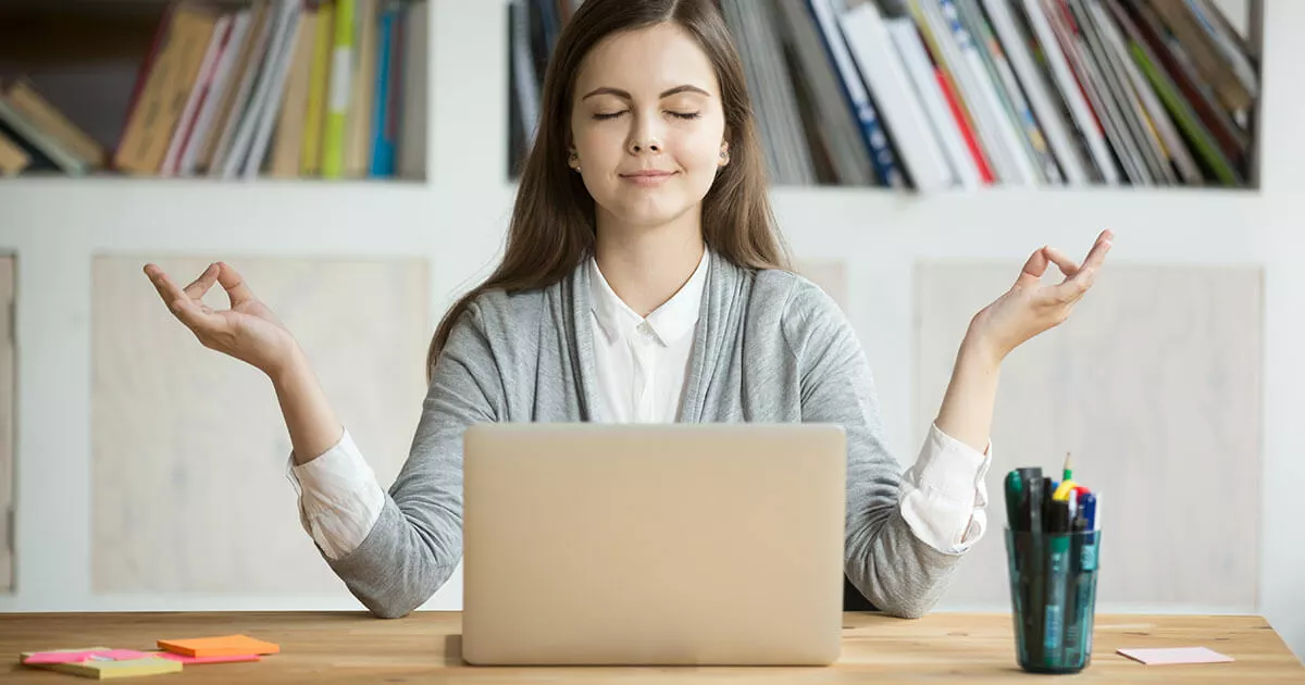 Image: Relaxation exercises for work and your spare time